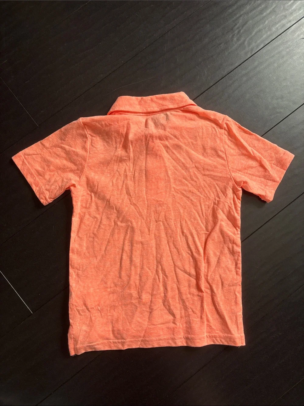 The Children's Place Gray #HAVOC Long Sleeve Tee & Orange Polo Set